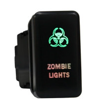 Toyota Push Switch Zombie Lights Symbole - LED Blanc/Bleu/Orange/Vert/Rouge